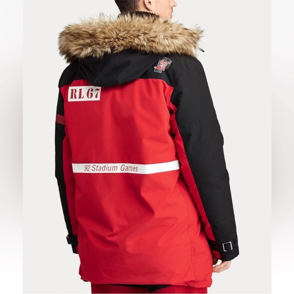 Polo Ralph Lauren Down Jacket Coat 1992 Stadium Collection Ski Men’s Size S - Picture 3 of 6